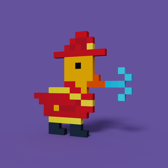 Firefighter Duck