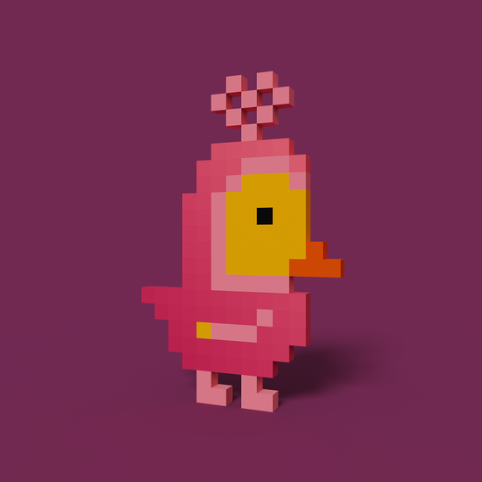 Heart Dressed Duck