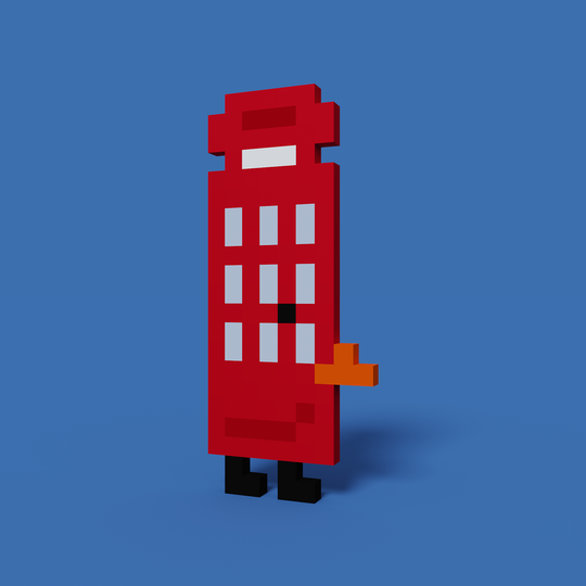 Red Telephone Box Duck