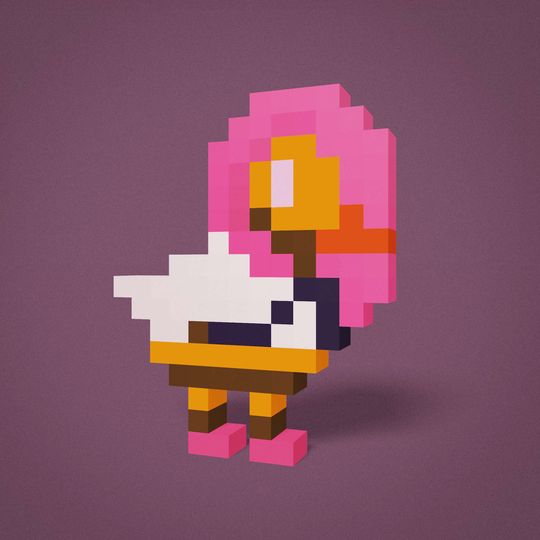 Cyberpunk Duck